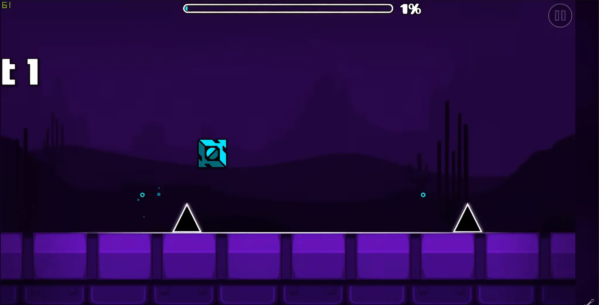 Geometry Dash SubZero Gameplay - Winter Theme with Icy Obstacles